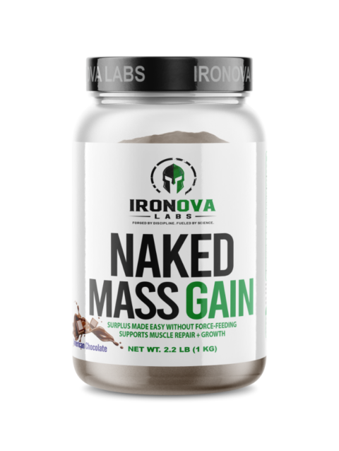 Naked Mass Gain – Muscle Growth & Recovery Formula | American Chocolate | 1 KG