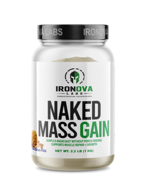 Naked Mass Gain – Muscle Growth & Recovery Formula | Kesar Pista Badam | 1 KG