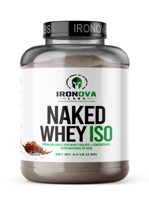 Naked Whey ISO – Premium Grass-Fed Whey Protein | Chocolate Flavour | 2 KG